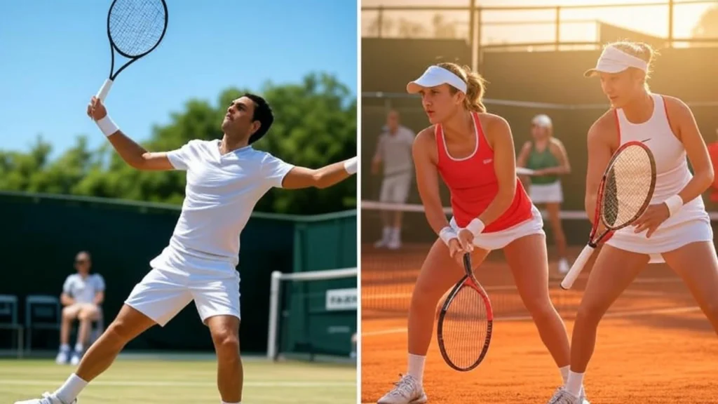 Perbedaan Permainan Tenis Tunggal dan Ganda: Karakteristik dan Daya Tarik