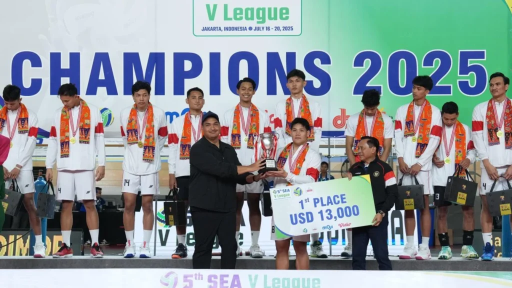 Timnas Voli Putra Indonesia Raih Kemenangan Dramatis atas Thailand di SEA V League 2025