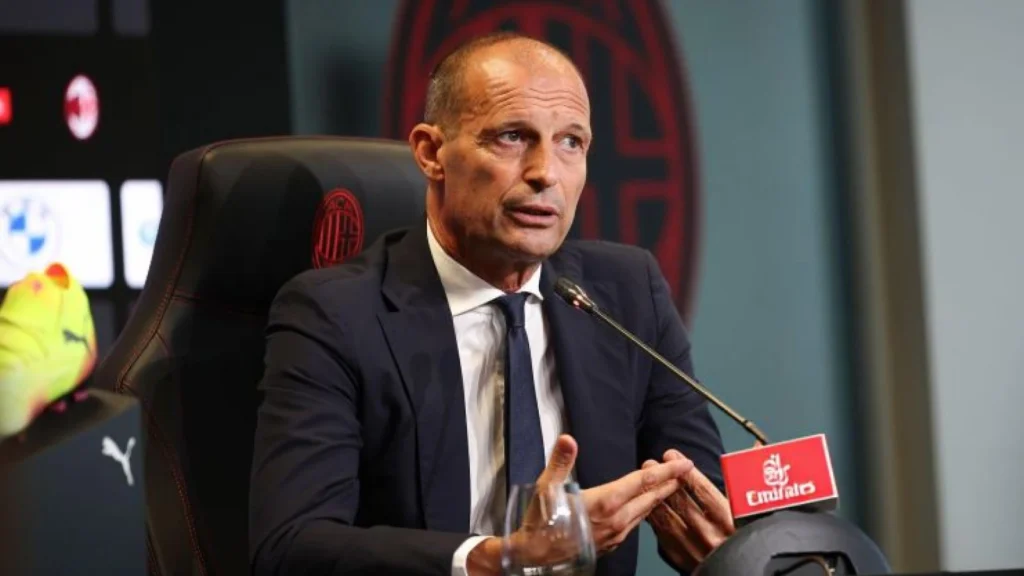 Kembalinya Massimiliano Allegri untuk Mengangkat AC Milan ke Liga Champions