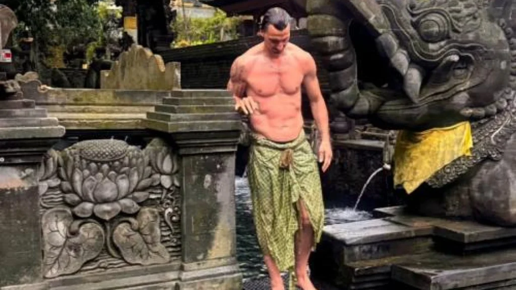 Zlatan Ibrahimovic Menikmati Liburan di Bali, Indonesia